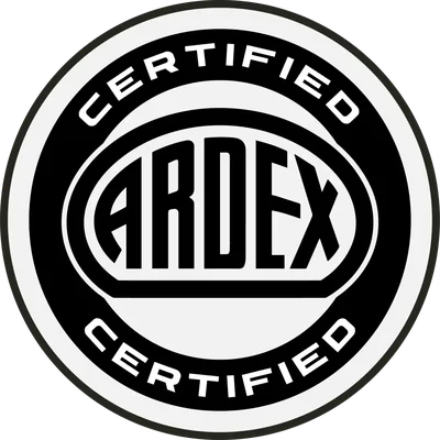 ARDEX certified badge